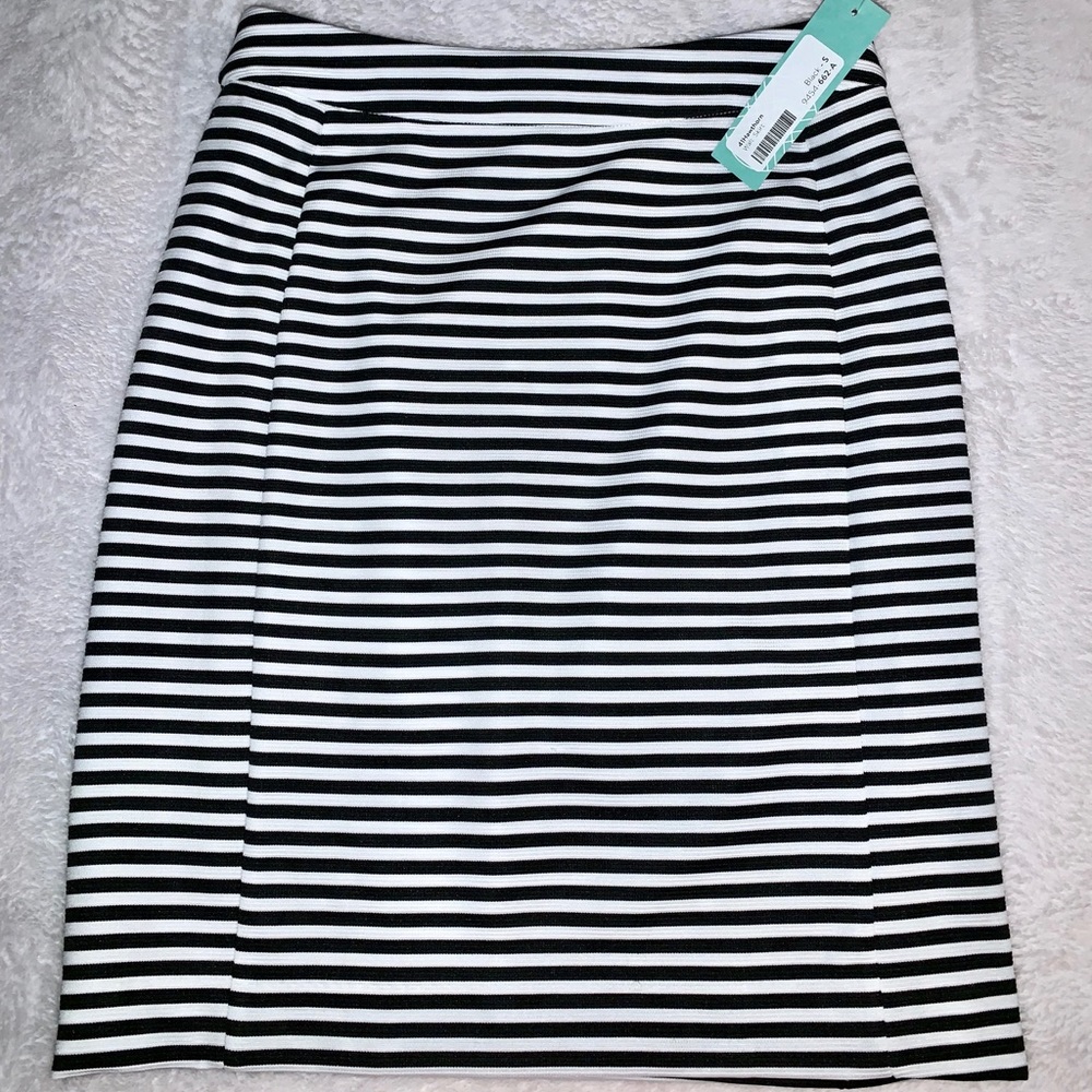 Striped pencil skirt, size small- would fit size 4